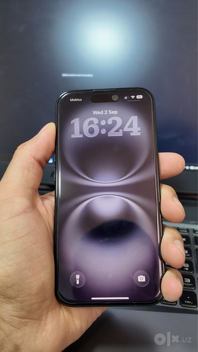Iphone 16 256gb black 100%