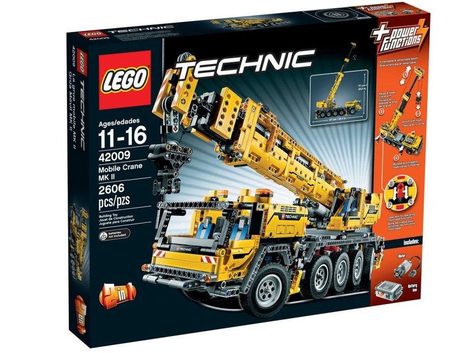 Lego 42009 Мобилен кран MK II 42009 LEGO Technic Mobile Crane MK