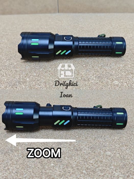 Lanterna M60 LASER DIGITAL - led M60 LASER pt.distanta < 1,4km