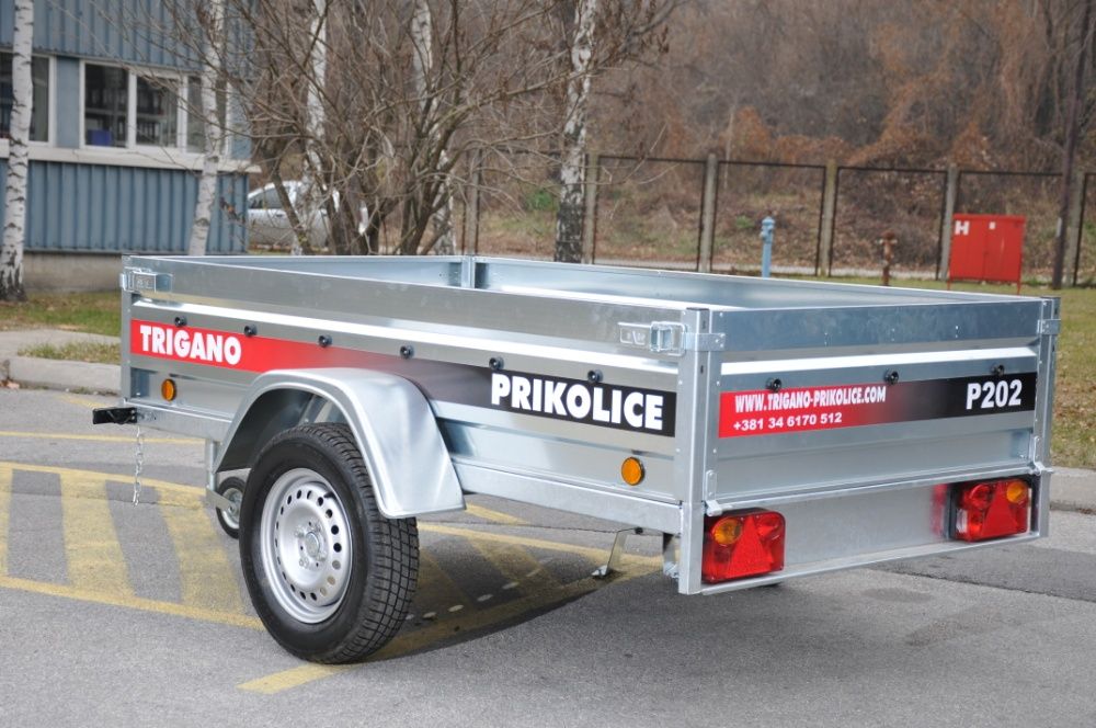 Туристическо /багажно/ ремарке марка ЛИДЕР модел Р202