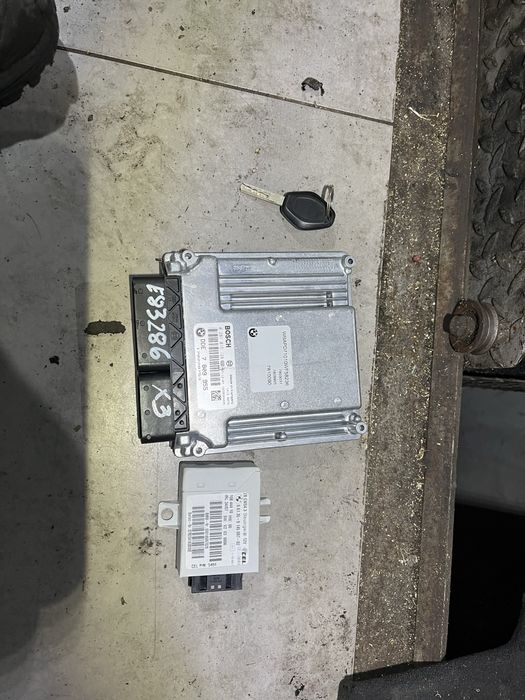 Компютър/кас/ключ бмв х3 е83 3.0сд 286 ( computer bmw x3 e83 3.0sd )