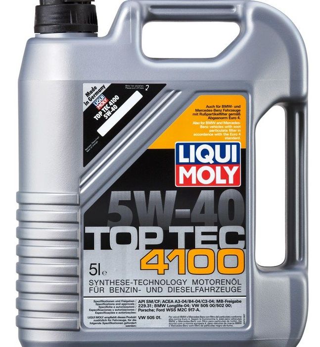 Ulei motor Liqui Moly 5W40 Top Tec 4100 1 litru
