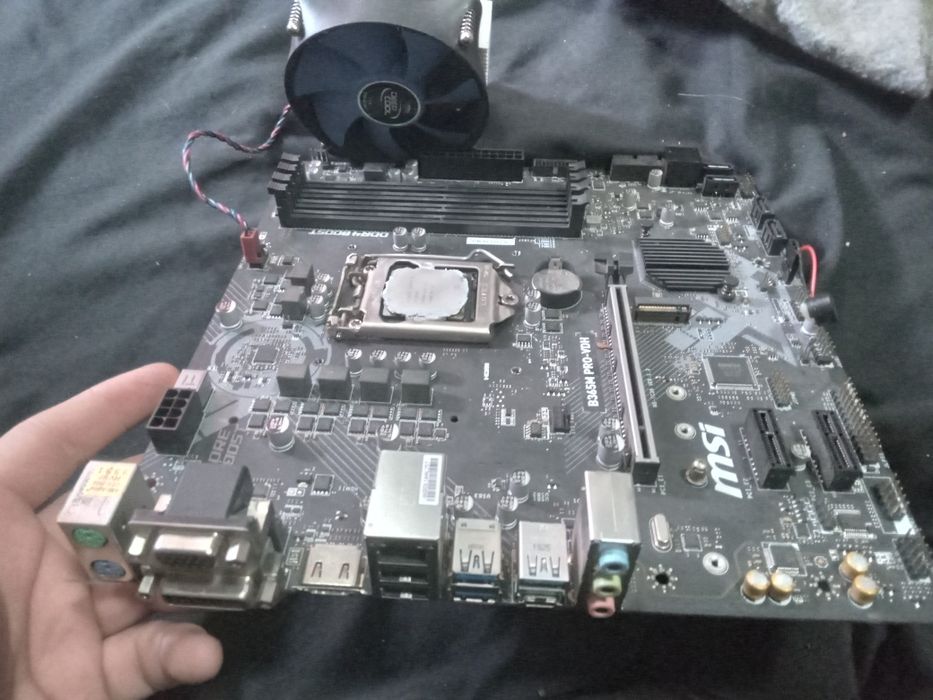 Материнская плата + процессор