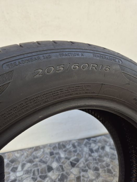 2бр 205 60 16 Dunlop летни 24г