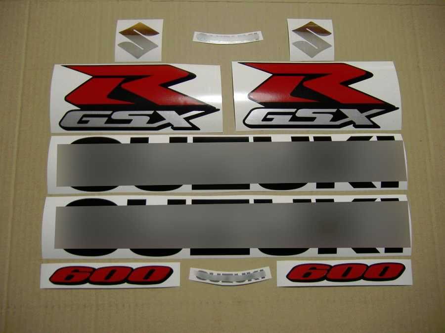Стикери Сузуки 600 GSXR 2006г.-2007г. Suzuki GSX-R к6 к7 k6 k7 лепенки