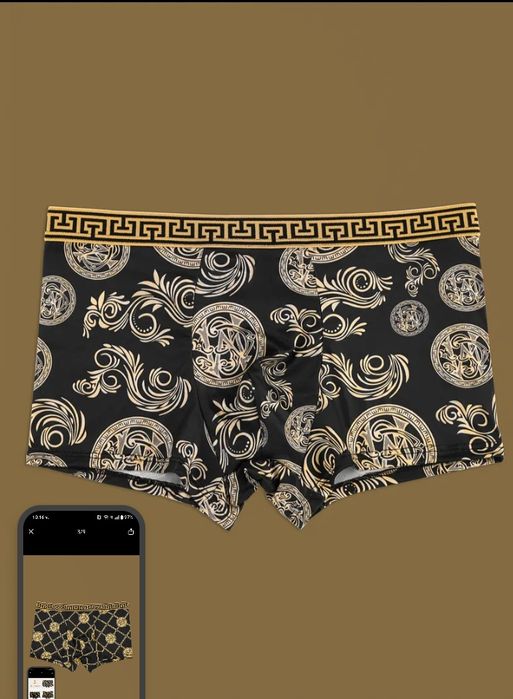 Комплект-5бр. Мъжки боксерки 3ХЛ