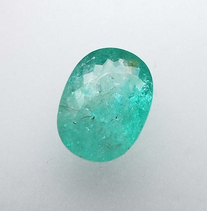 Голям Параиба турмалин - 4.96кт.! Сертифициран! Нов!