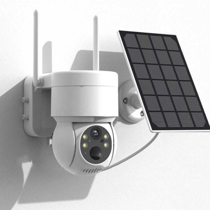 + карта 64GB ICSEE Соларна Wifi камера с отделен панел 4MP - TQ2