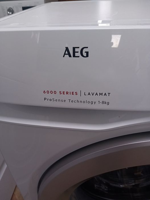 Като нова пералня Аег Aeg Series 6000  A+++ 8кг  24 месеца гаранция!