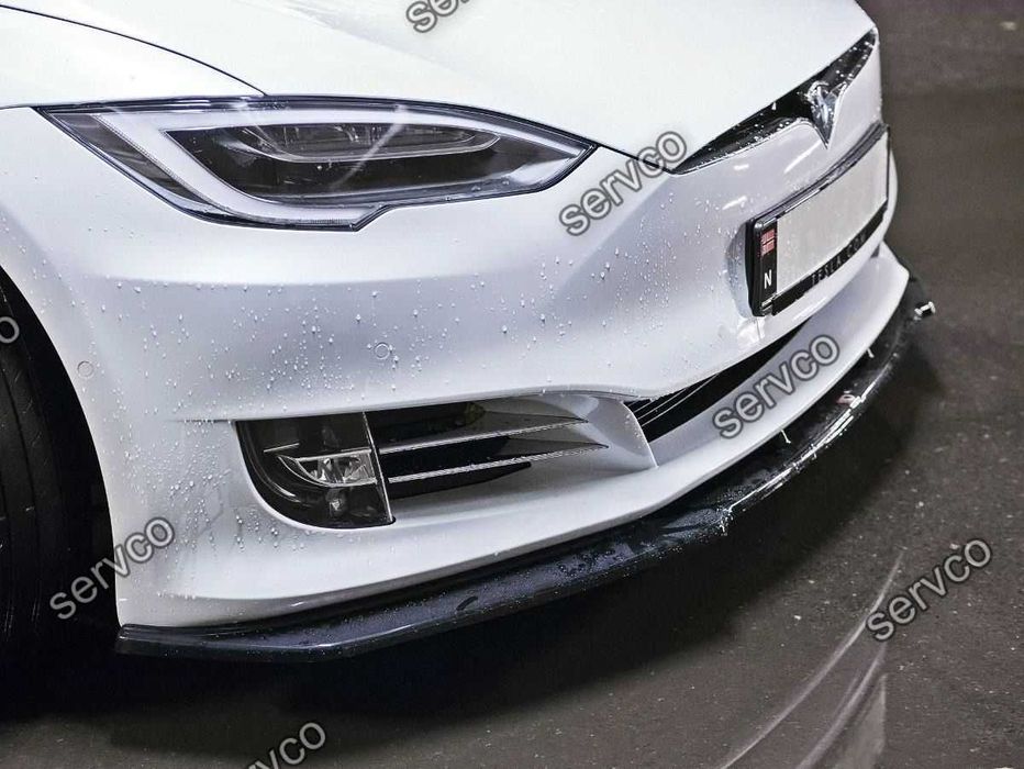 Prelungire bara fata Tesla Model S Facelift 2016- v1 - Maxton Design
