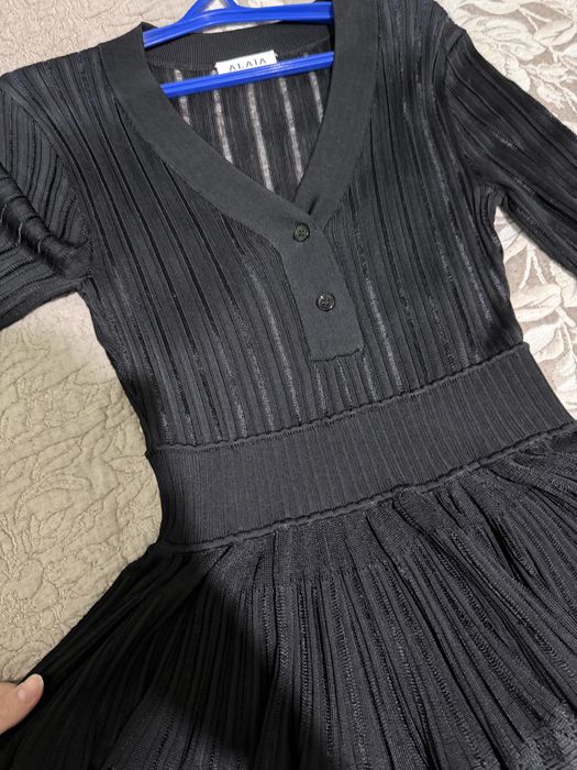 Платье Alaïa черные. XS/S размер 36