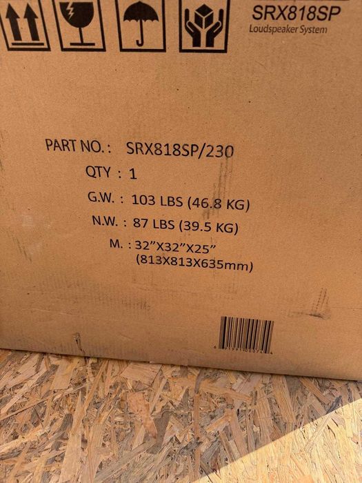 Subwoofer Activ JBL SRX818SP