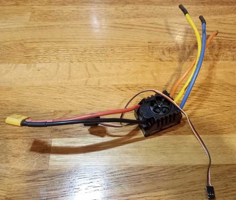 Variator de turatie brushless 80A alimentare 2S-4S (7 - 15V) navomodel