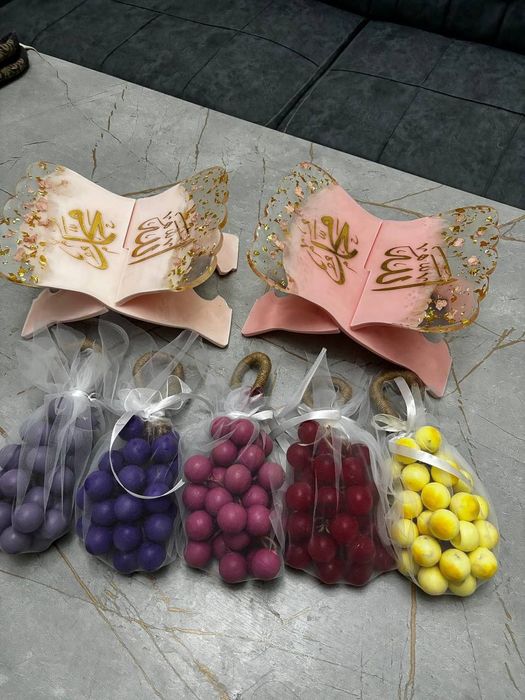 Uzumli sovunlar sotiladi. 50 000 som