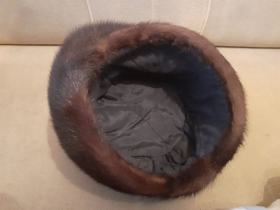 Шапка норковая, женская