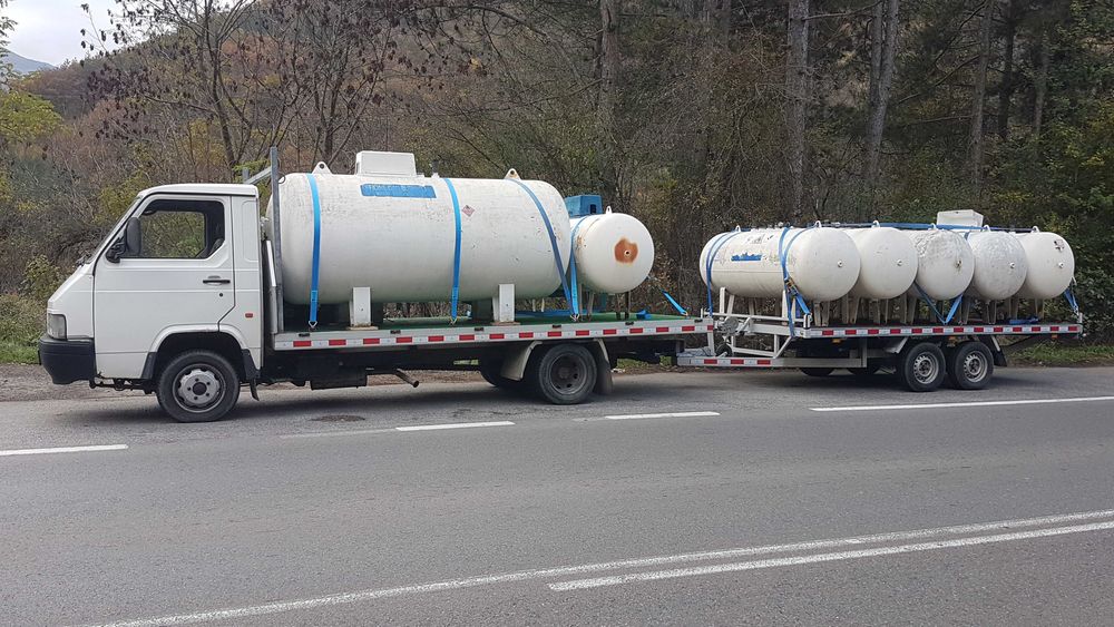 Газов резервоар за отопление 1000L 1750L 3000L Пропан Бутан LPG газ