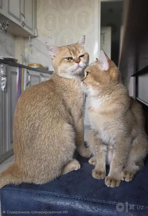 Кот на вязку !!! Чистокровный шиншила золотая