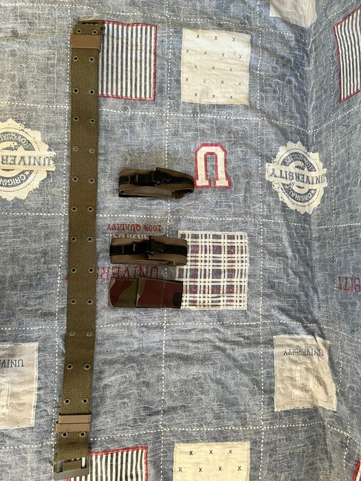 Ремень военный с карманами