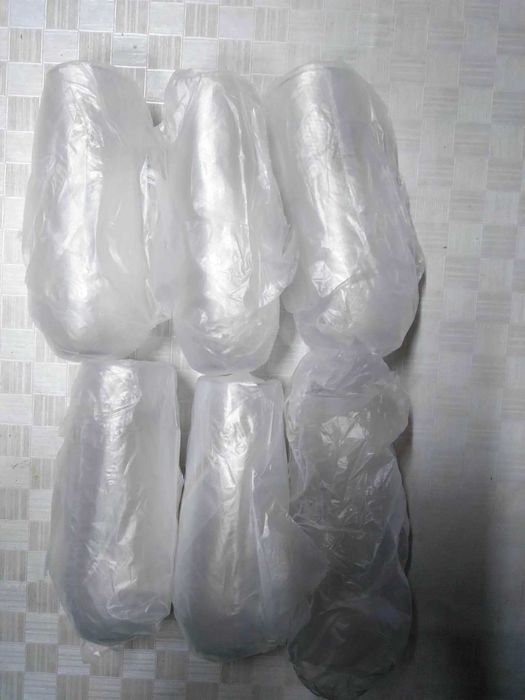 Pahare de sampanie plastic.6 buc. Nu se sparg. Noi ambalate!