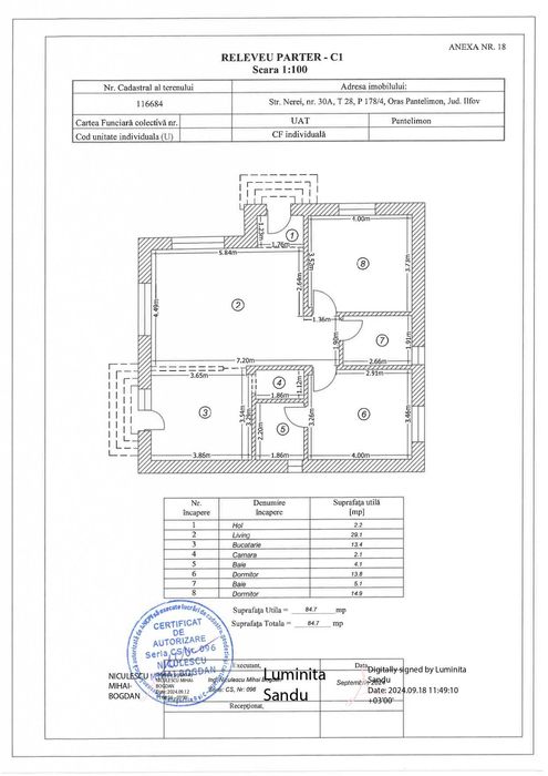 Casa individuala Pantelimon Ilfov