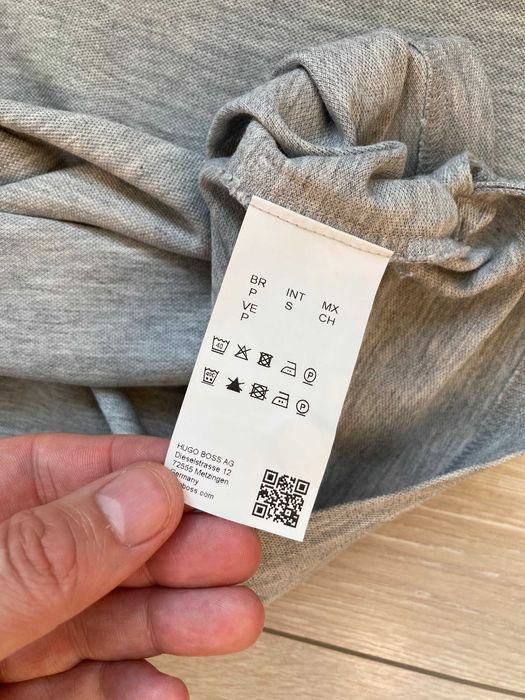 Hugo Boss Pima Cotton Firenze Logo мъжка поло тениска  S Regular Fit