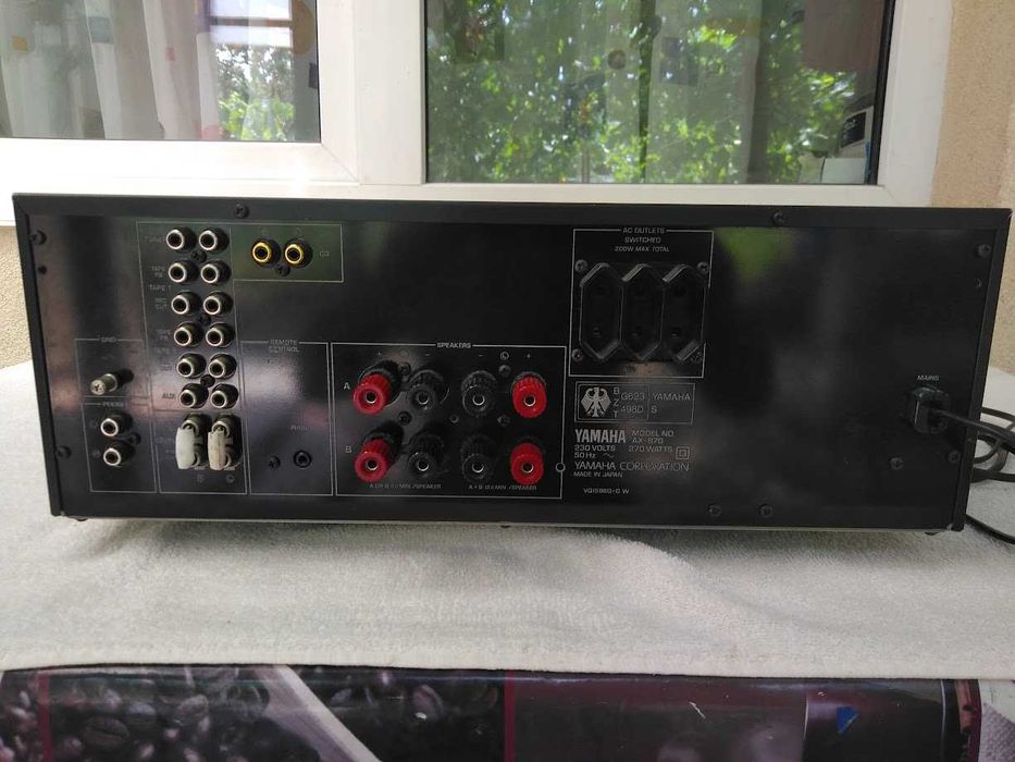 Yamaha AX-870, amplificator stereo, made in Japan.