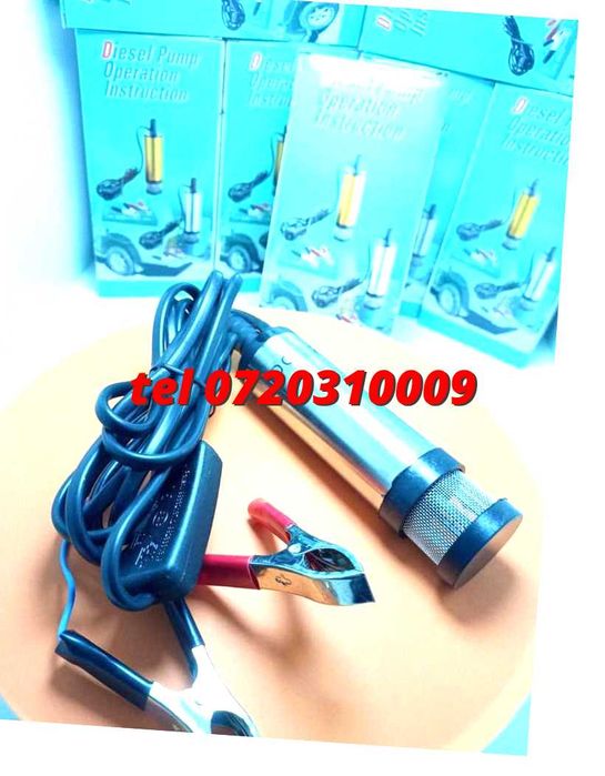 Pompa Transfer Lichide Combustibil Uleiuri 12v 8500rpm