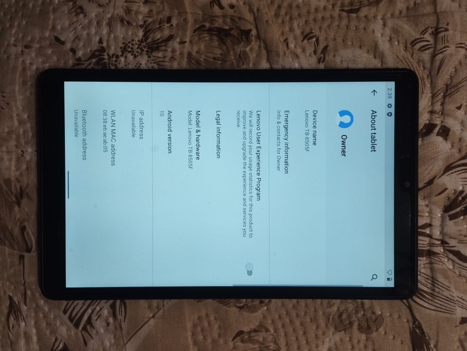 Таблет Lenovo Tab M8