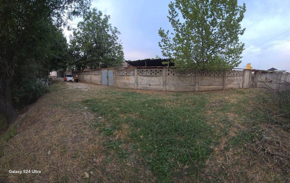 продаётся участок с домом — южный чирчик, 14 соток