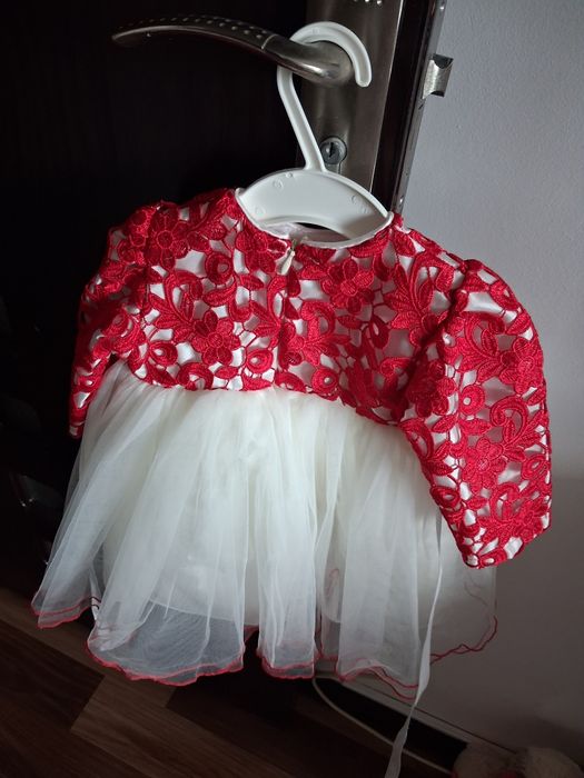 Rochie cu maneci luni si palton