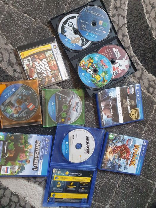 Продам Игровые Диски на PS 4
