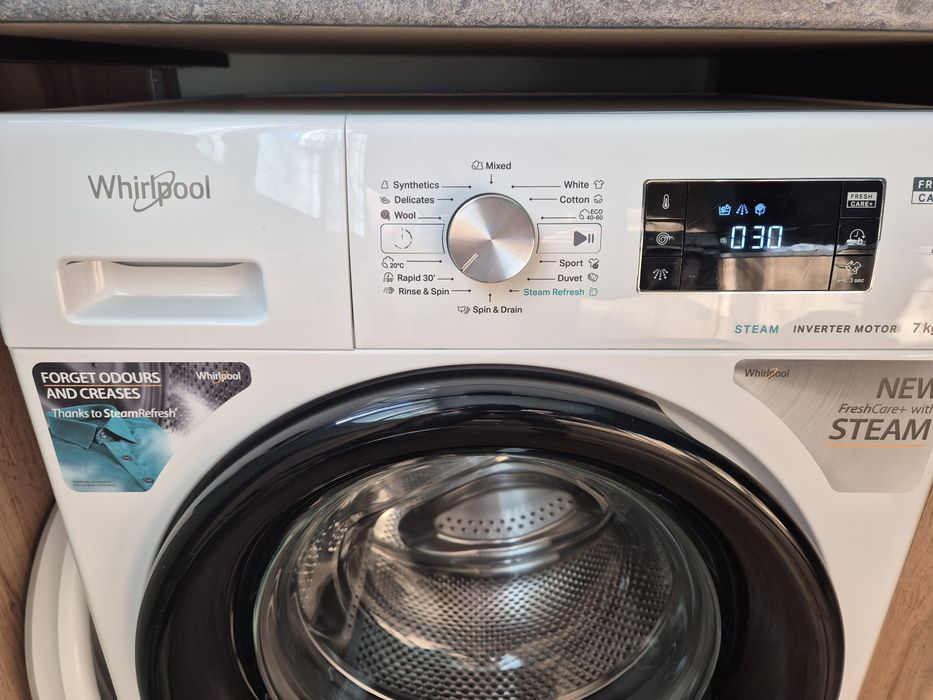 Пералня WHIRLPOOL 6TH Sense – 7 кг, 1400 ОБ/МИН