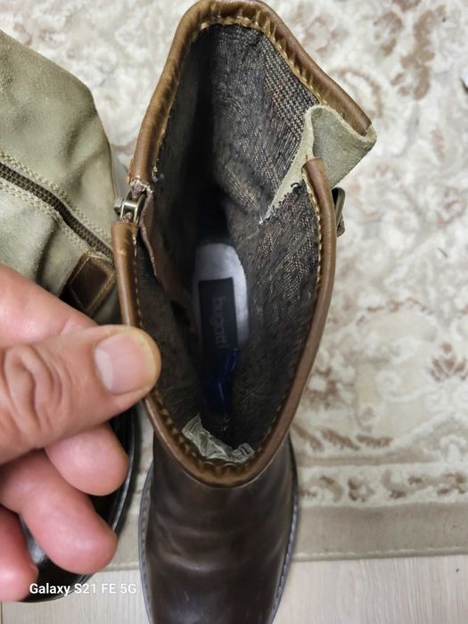 Cizme piele Bugatti marimea 45