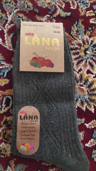 Зимние носки, шерстяные меринос