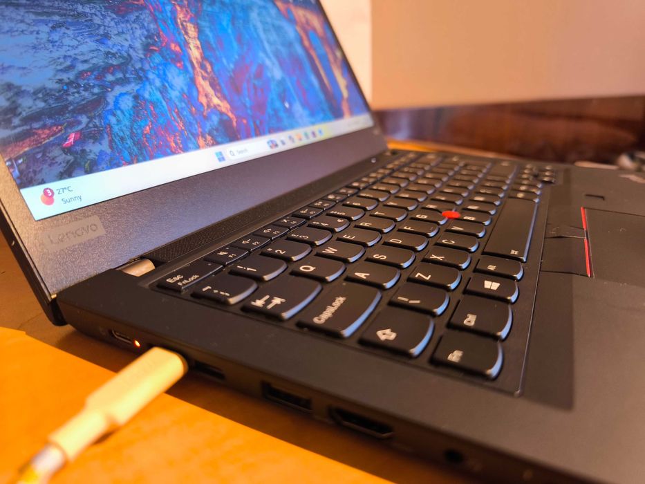 Лаптоп Lenovo Thinkpad T495, 16gb DDR4 RAM, 512GB NVME SSD,  AMD 5 PRO 3500U