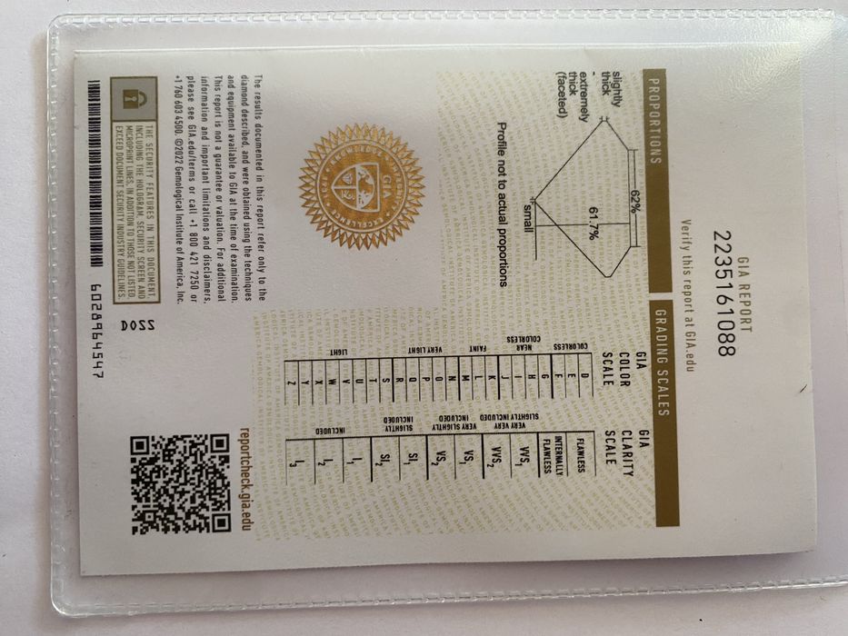 Продам кольцо с бриллиантом