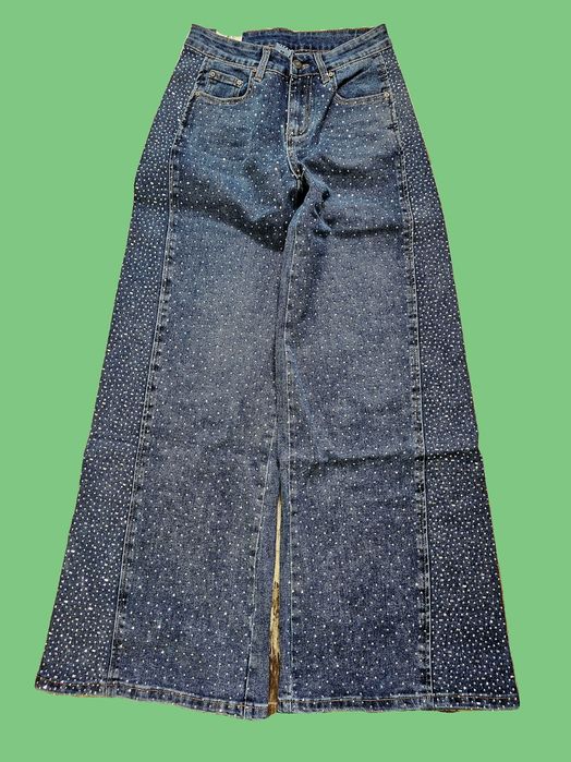 Последни бройки _Дънки с камъни чарстон