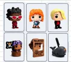 Меняю фигурки Kinder joy One Piece