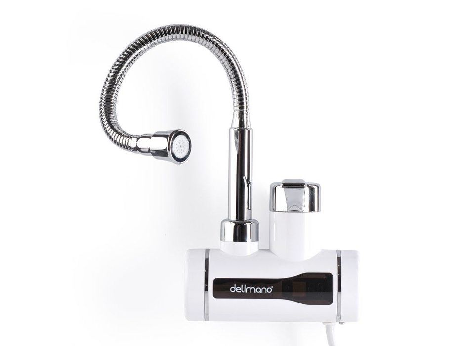 Нагревател за вода Delimano проточен бойлер за стена плот мивка