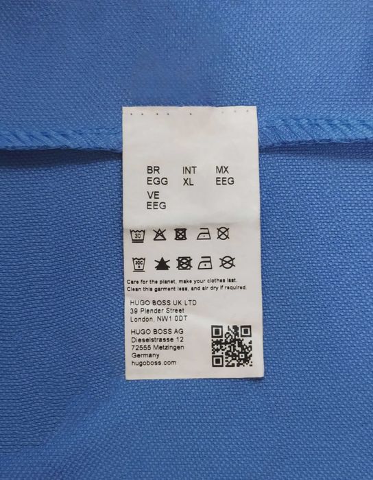 Tricou Hugo Boss - Casual Blue Light