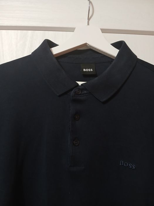 BOSS - памучна блуза