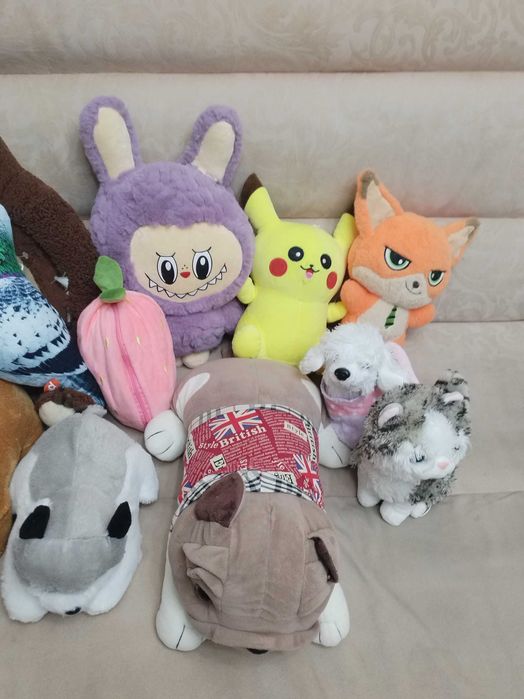 Продам, срочно Мягкие игрушки