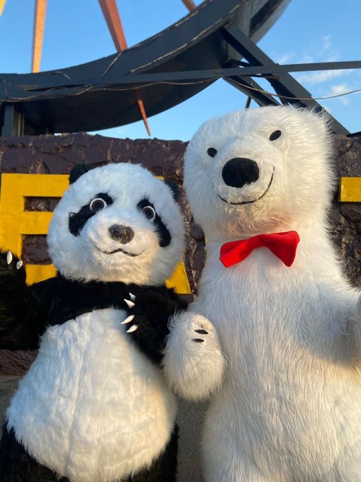 Продается новая надувная мишка