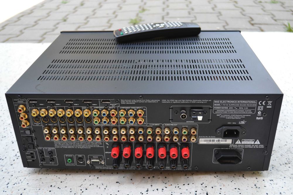 Amplificator Nad T 747 cu Telecomanda si HDMI