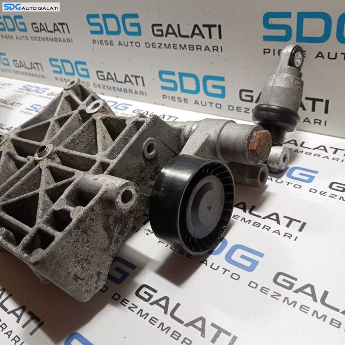 Suport Rola Accesorii Compresor AC Aer Conditionat Clima Motor SsangYong Rodius 2.7 XDI 2004 - 2012 Cod A6652340539 6652340539 [2467]