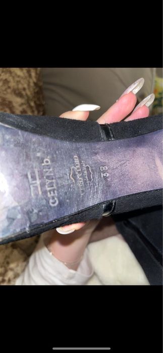 Сапоги натуральный замша