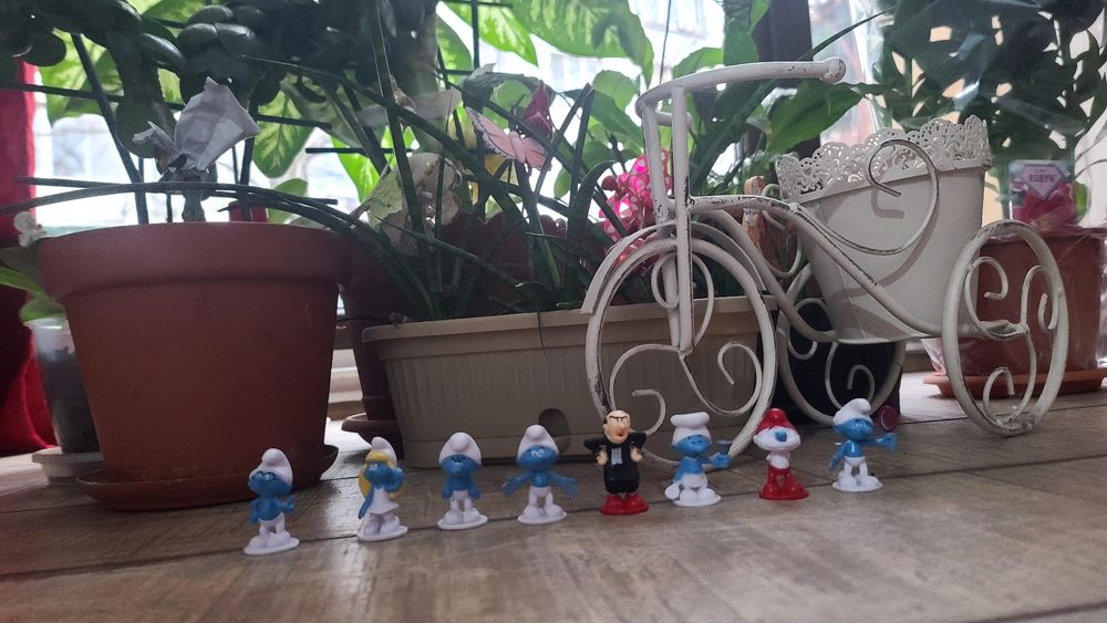 Set 20 strumfi Kaufland colectie completa