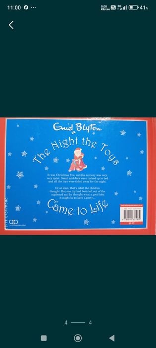 Коледни Английски  детски книжки, нови, English books, new