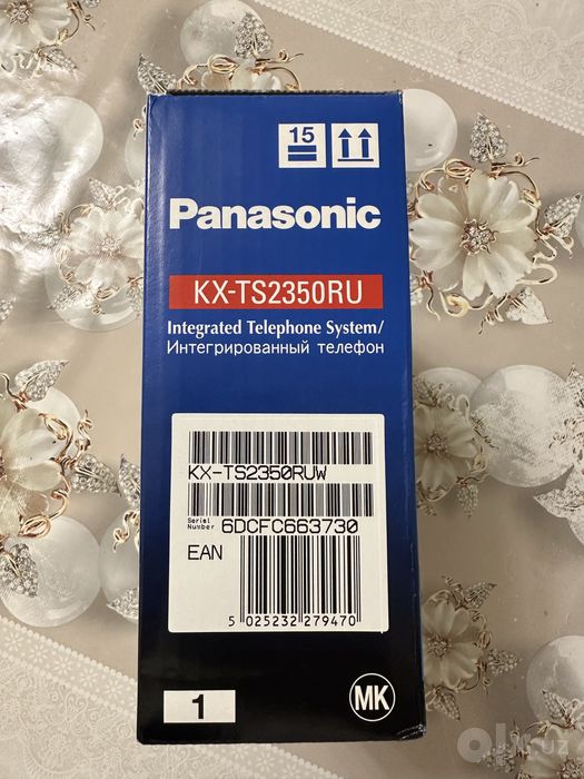 Стационарный проводной телефон Panasonic | Damashni telefon KX-TS2350