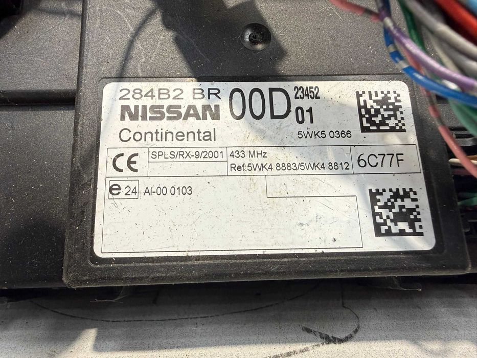 Modul confort BCM / Unitate caroserie Nissan Qashqai 284B2BR00D 2012 / [2006-2010] / (5B3)